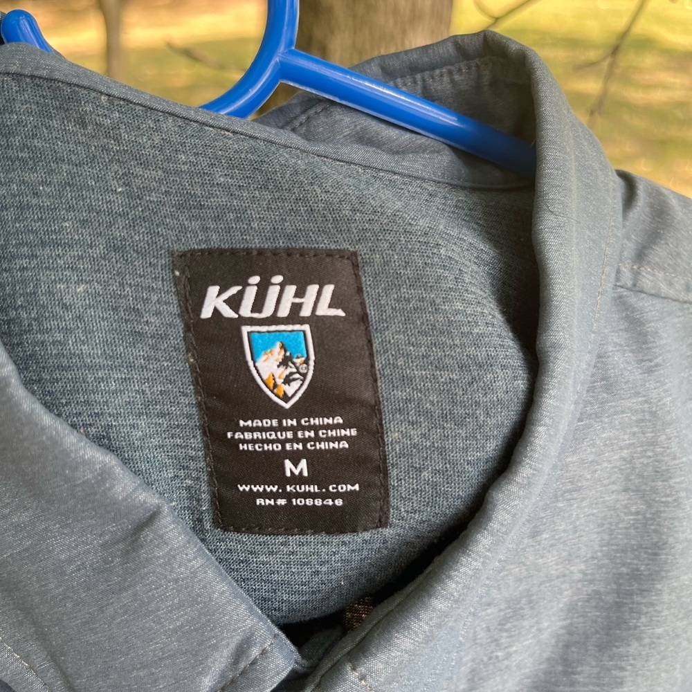 Men’s Kuhl short sleeve button down